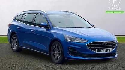 Used Ford Focus Titanium 125 HP (91 kW) 2023 Blue Estate