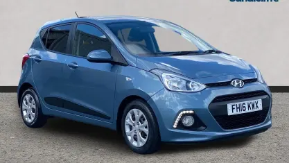 Used Hyundai i10 Edition 66 HP (48 kW) 2016 Blue Hatchback