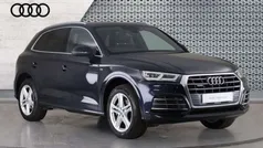 Blue Used 2018 Audi Q5 S-Line SUV | £19,874 (Good price)