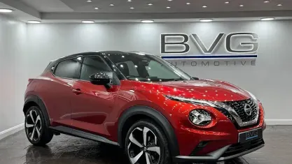 Używany Nissan Juke Tekna 117 KM (86 kW) 2020 Czerwony SUV