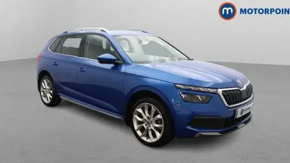 Used Skoda Kamiq SE L 116 HP (85 kW) 2019 Blue SUV