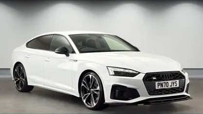Used Audi S5 Sportback Sport 347 HP (255 kW) 2020 Glacier white Hatchback