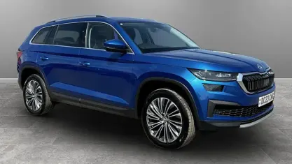 Used Skoda Kodiaq SE L Executive 150 HP (110 kW) 2023 Blue SUV
