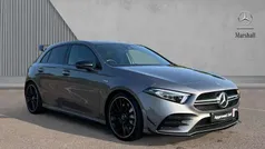 Mountain grey metallic Used 2022 Mercedes A35 AMG Premium Plus Hatchback | £34,480 (Fair price)
