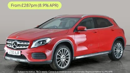 Red Used 2019 Mercedes GLA180 AMG line SUV | £17,263 (Fair price)