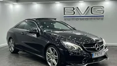 Black Used 2017 Mercedes E220 AMG line Coupe | £10,994 (Super price)