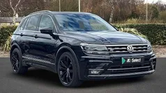 Black Used 2020 VW Tiguan R-line SUV | £22,500 (Fair price)