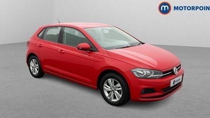 Usado VW Polo SE 95 HP (69 kW) 2019 Vermelho Citadino