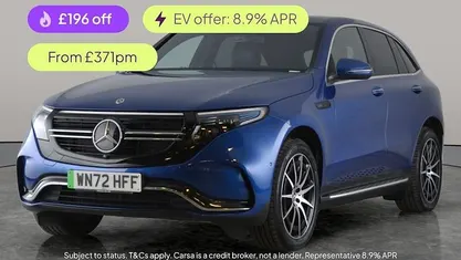 Blue Used 2022 Mercedes EQC400 AMG line SUV | £23,310 (Super price)