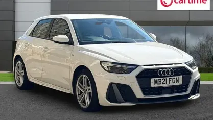 Used Audi A1 Sportback S-Line 95 HP (69 kW) 2021 White Hatchback
