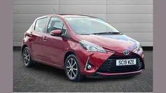 Red Used 2019 Toyota Yaris Hybrid Hatchback | £14,795 (Fair price)