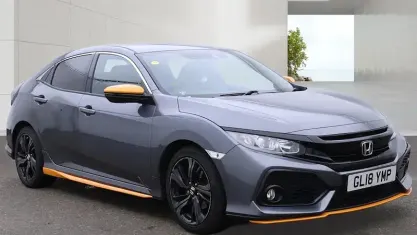 Used Honda Civic SR 126 HP (92 kW) 2018 Grey Hatchback