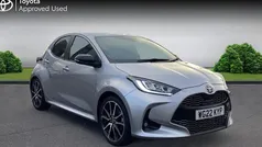 Metallic silver Used 2022 Toyota Yaris Hybrid Sport Hatchback | £16,740 (Good price)