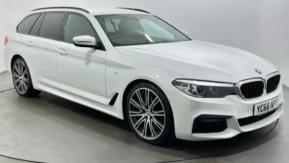 Used BMW 530 M Sport 265 HP (194 kW) 2019 White Estate