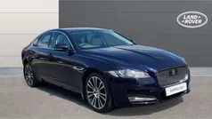 Blue Used 2017 Jaguar XF Portfolio Sedan | £11,480 (Fair price)