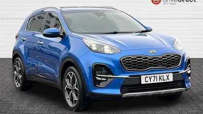 Blue Used 2021 Kia Sportage GT-Line SUV | £14,500 (Super price)