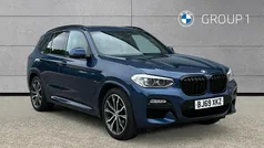 Blue Used 2019 BMW X3 M Sport SUV | £27,995 (Fair price)