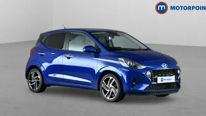 Used Hyundai i10 Premium 67 HP (49 kW) 2023 Blue Hatchback