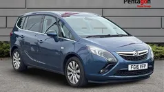 Blue Used 2016 Vauxhall Zafira Tourer MPV | £6,800 (Fair price)