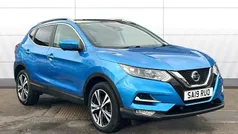 Blue Used 2018 Nissan Qashqai N-Connecta SUV | £12,967 (Fair price)