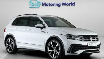 Used VW Tiguan R-line 150 HP (110 kW) 2023 White SUV