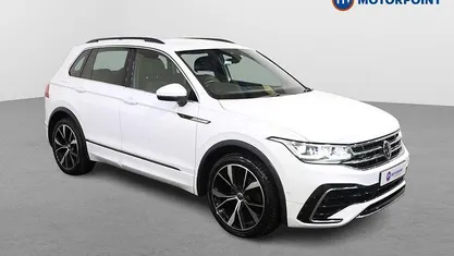 Used VW Tiguan R-line 150 HP (110 kW) 2022 White SUV
