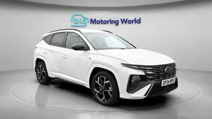 Begagnad Hyundai Tucson N Line 215 HK (158 kW) 2024 Vit SUV