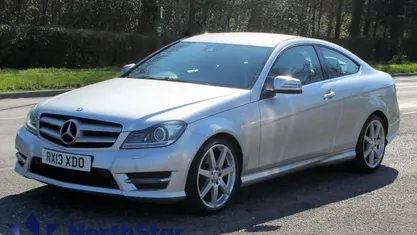 Used Mercedes C220 AMG 170 HP (125 kW) 2012 Silver Coupe