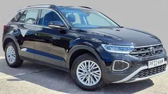Black Used 2022 VW T-Roc Life SUV | £17,350 (Fair price)