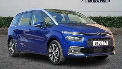 Used Citroën C4 SpaceTourer Feel 120 HP (88 kW) 2016 Blue MPV