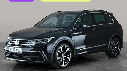 Used VW Tiguan R-line 150 HP (110 kW) 2023 Black SUV