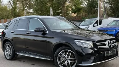 Used Mercedes GLC220 AMG Line Premium 170 HP (125 kW) 2018 Black SUV
