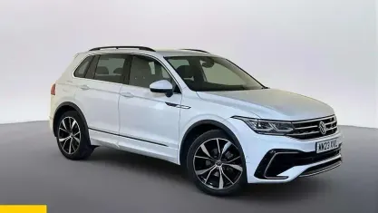 Used VW Tiguan R-line 150 HP (110 kW) 2023 White SUV