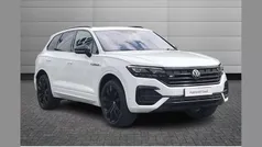 White Used 2021 VW Touareg Black Edition SUV | £38,595 (Good price)
