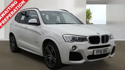Used BMW X3 M Sport 190 HP (139 kW) 2016 White SUV