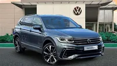 Platinum grey Used 2025 VW Tiguan Allspace R-line SUV | £33,943 (Fair price)