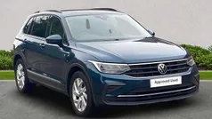 Blue Used 2021 VW Tiguan Life SUV | £16,789 (Good price)