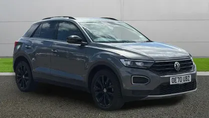 Used VW T-Roc Black Edition 150 HP (110 kW) 2021 Grey SUV