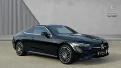 Obsidian black metallic Used 2025 Mercedes CLE300 AMG Line Premium Plus Coupe | £51,890 (Fair price)