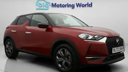 Used DS Automobiles DS3 Crossback Bastille 102 HP (75 kW) 2022 Red SUV
