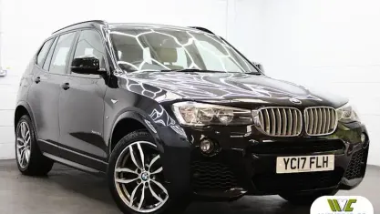 Used BMW X3 M Sport 313 HP (230 kW) 2017 Sapphire black SUV