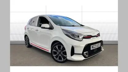 Käytetty Kia Picanto GT-Line S 101 HP (74 kW) 2023 Valkoinen Viistoperä