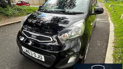 Used Kia Picanto Air 69 HP (50 kW) 2013 Black Hatchback