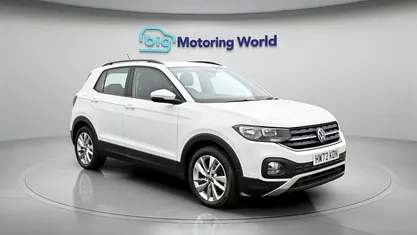 Used VW T-Cross SE 110 HP (80 kW) 2022 White SUV