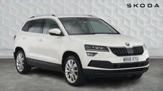 Candy white Used 2018 Skoda Karoq SE L SUV | £12,000 (Fair price)