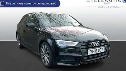 Used Audi A3 Sportback Black Edition 116 HP (85 kW) 2018 Hatchback