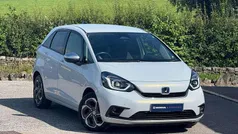 White Used 2022 Honda Jazz Hybrid Hatchback | £17,445 (Fair price)