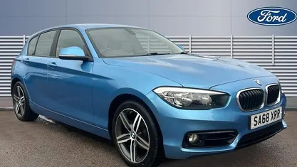 Blue Used 2018 BMW 118 Sport Line Hatchback | £10,934 (Fair price)