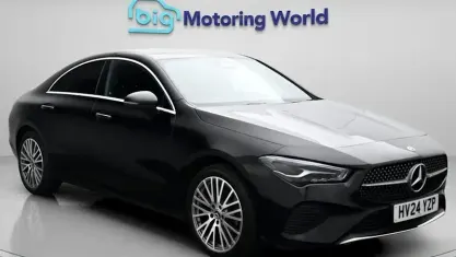 Used Mercedes CLA200 Executive 163 HP (119 kW) 2024 Black Coupe