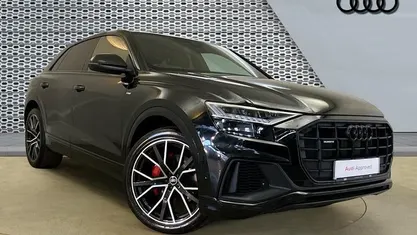 Used Audi Q8 Black Edition 286 HP (210 kW) 2022 Black SUV
